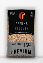 Prémiové dřevěné pelety Feniks Peletts Premium EN Plus A1