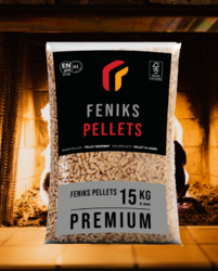 Prémiové dřevěné pelety Feniks Peletts Premium EN Plus A1